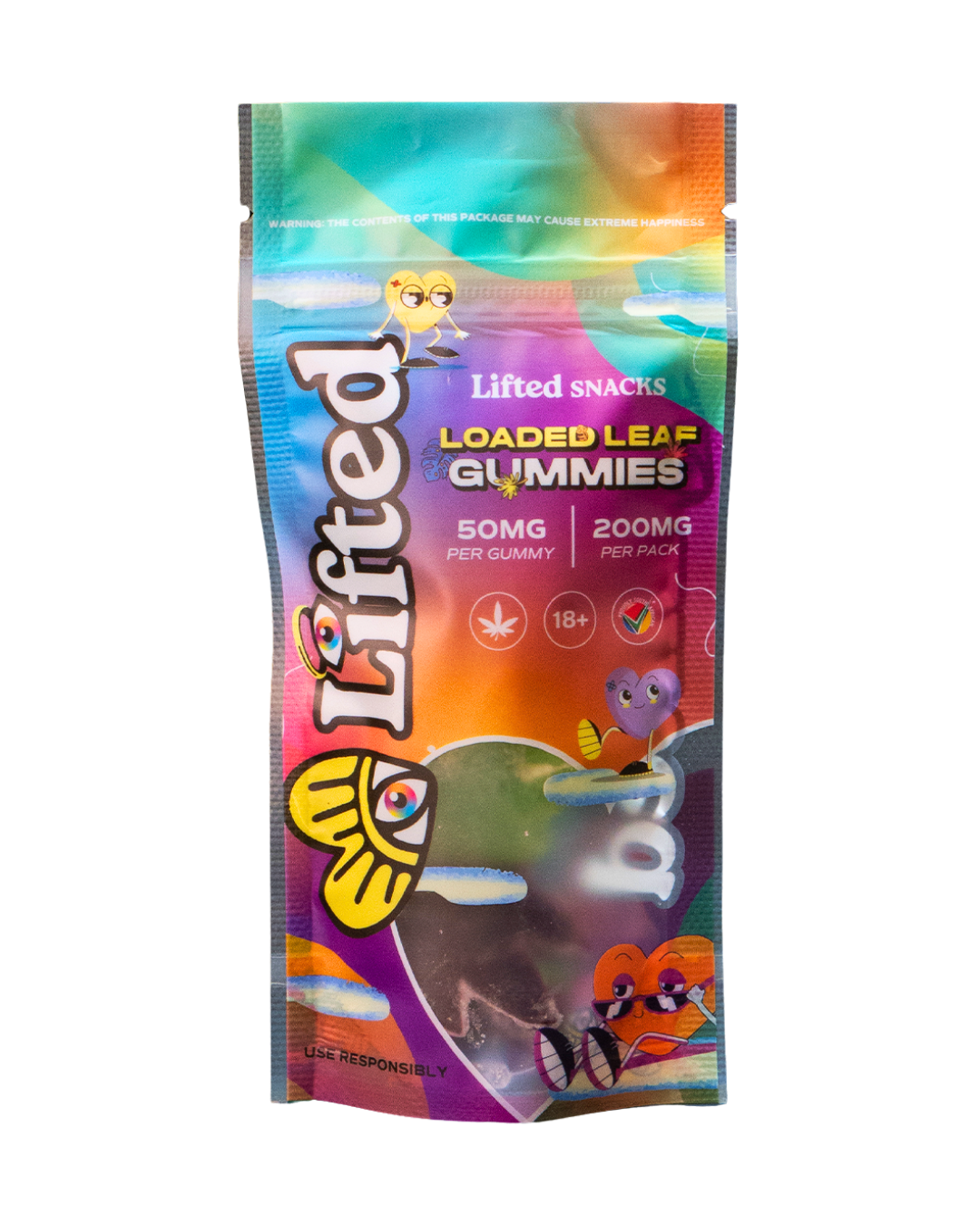 Lifted LOADED LEAF GUMMIES 200 MG Cannafrica Claremont