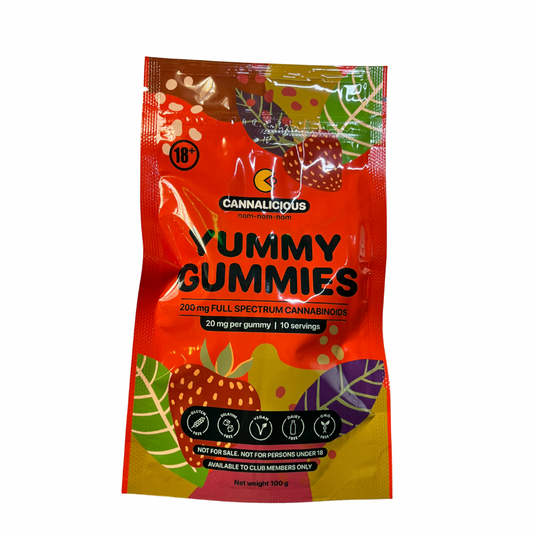 Yummy Gummies – THC Fruity Edibles Cannafrica Claremont