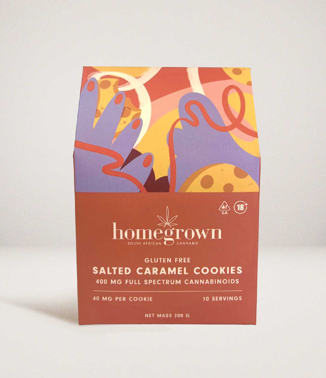 Homegrown Salted Caramel Cookies Cannafrica Claremont