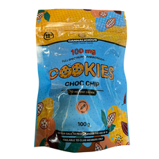 Cannalicious THC Choc Chip Cookies Cannafrica Claremont