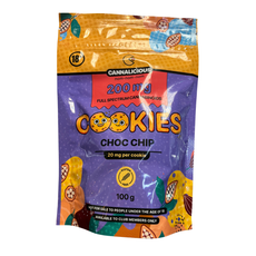 Cannalicious THC Choc Chip Cookies Cannafrica Claremont